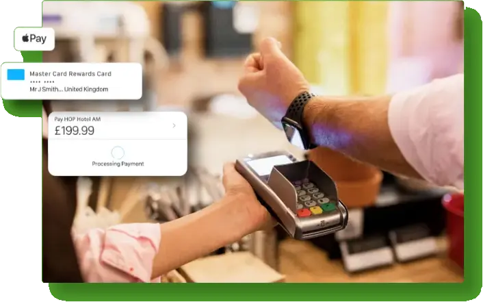 Contactless Payments Via A Smartwatch